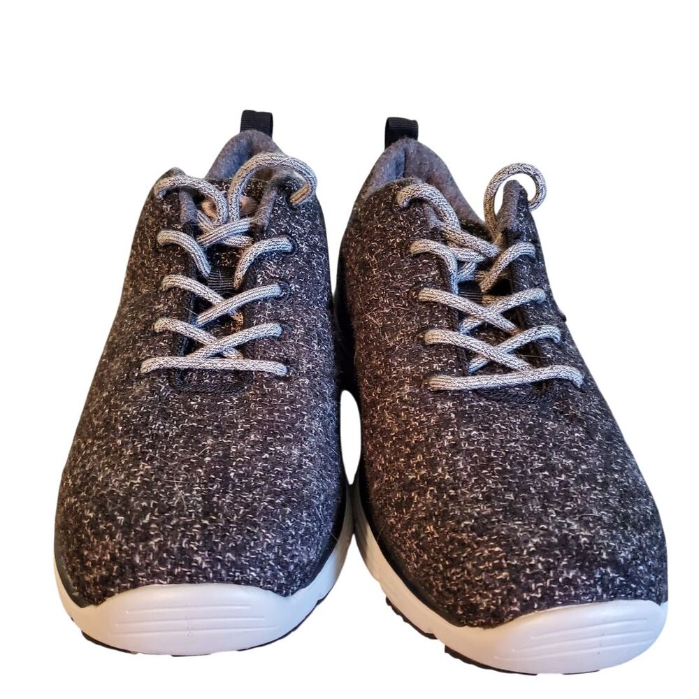 New Apex A8100 Charcoal Athletic Shoes Men's Size 7.5 Wool Walking Orthotic